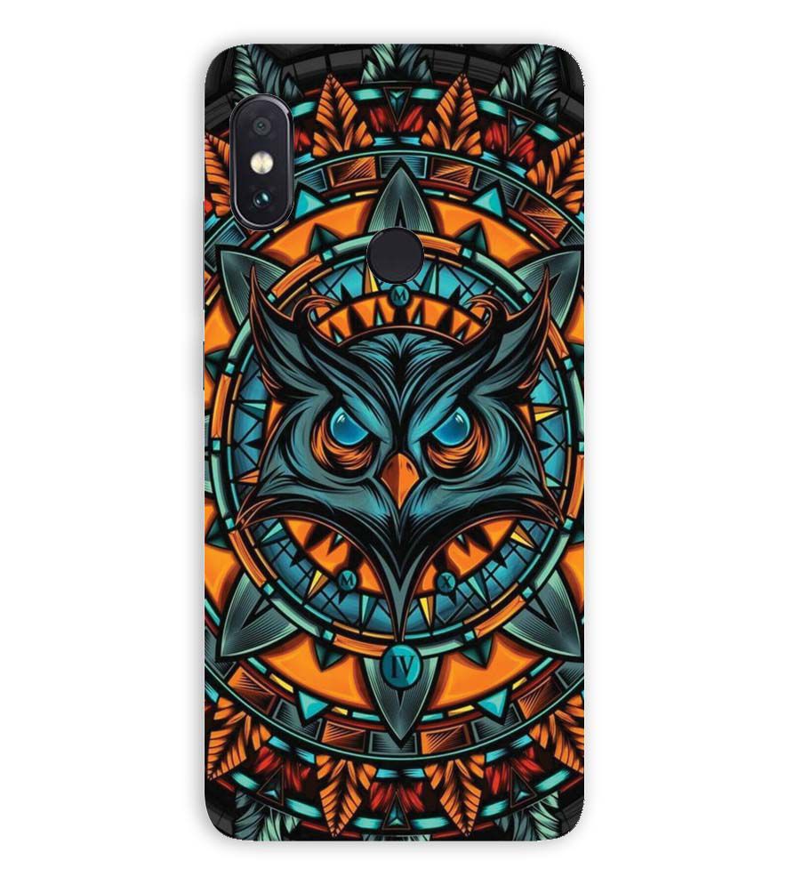 PS1338-Premium Owl Back Cover for Xiaomi Redmi Note 5 Pro