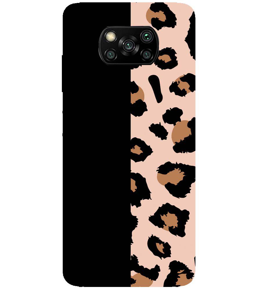 PS1339-Animal Patterns Back Cover for Xiaomi Poco X3