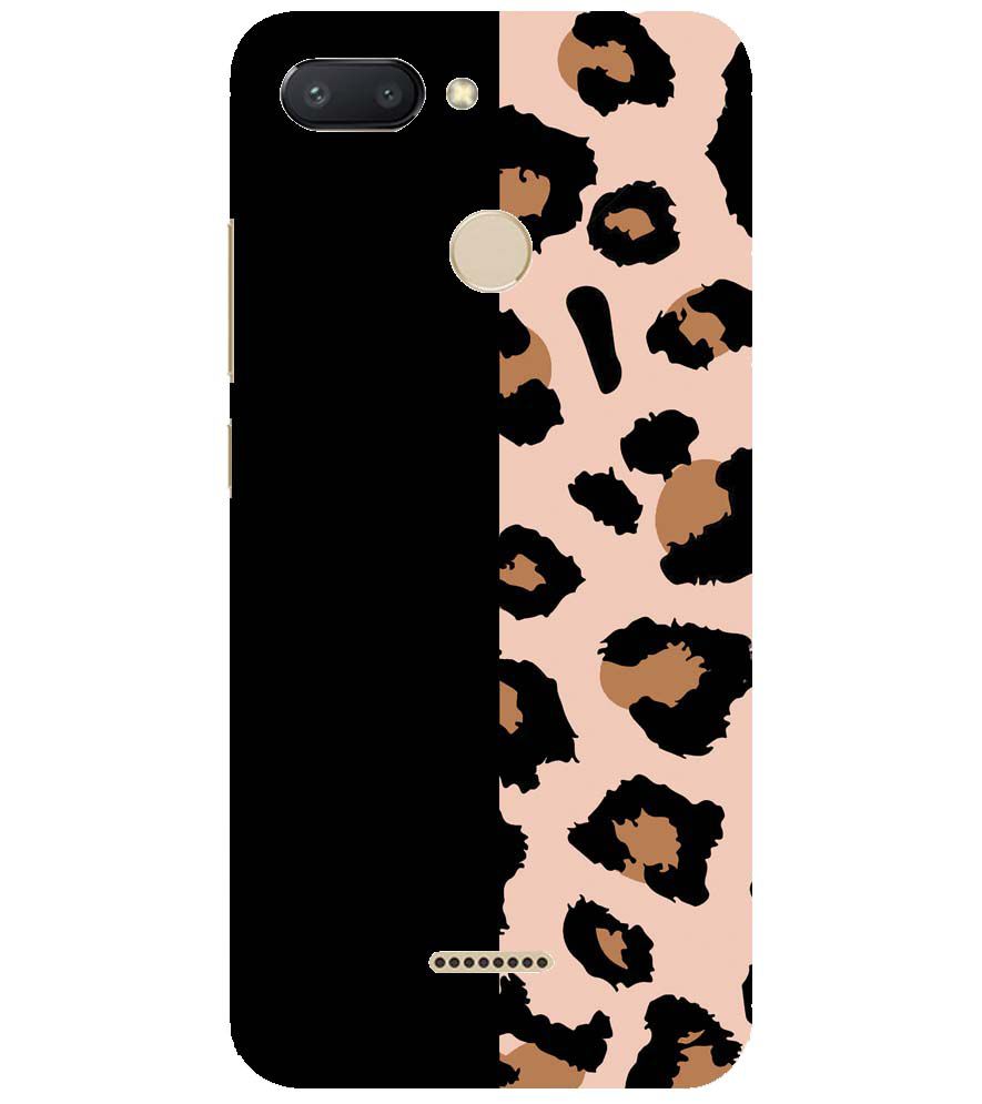 PS1339-Animal Patterns Back Cover for Xiaomi Redmi 6