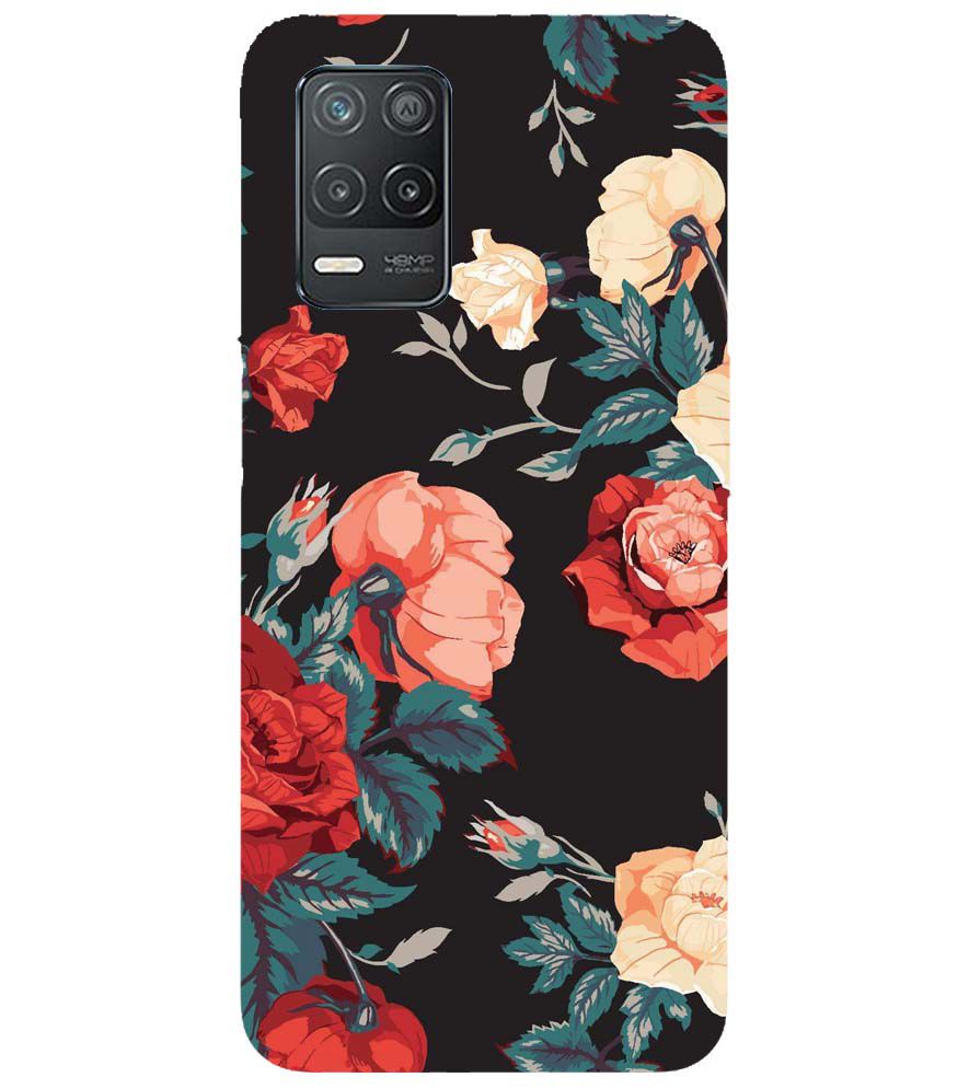 PS1340-Premium Flowers Back Cover for Realme 8 5G