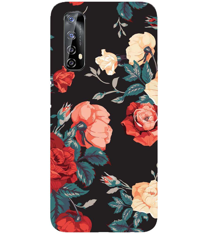 PS1340-Premium Flowers Back Cover for Realme Narzo 30