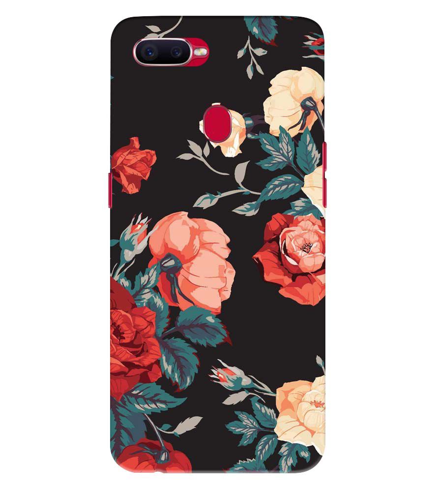 PS1340-Premium Flowers Back Cover for Realme U1