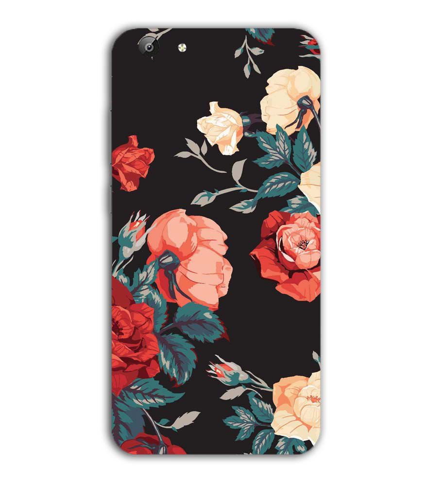 PS1340-Premium Flowers Back Cover for Vivo Y69