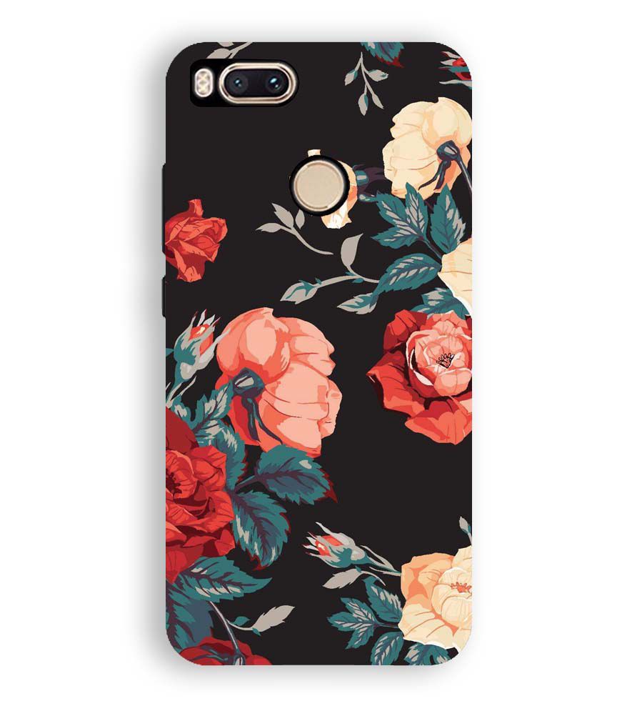 PS1340-Premium Flowers Back Cover for Xiaomi Redmi A1