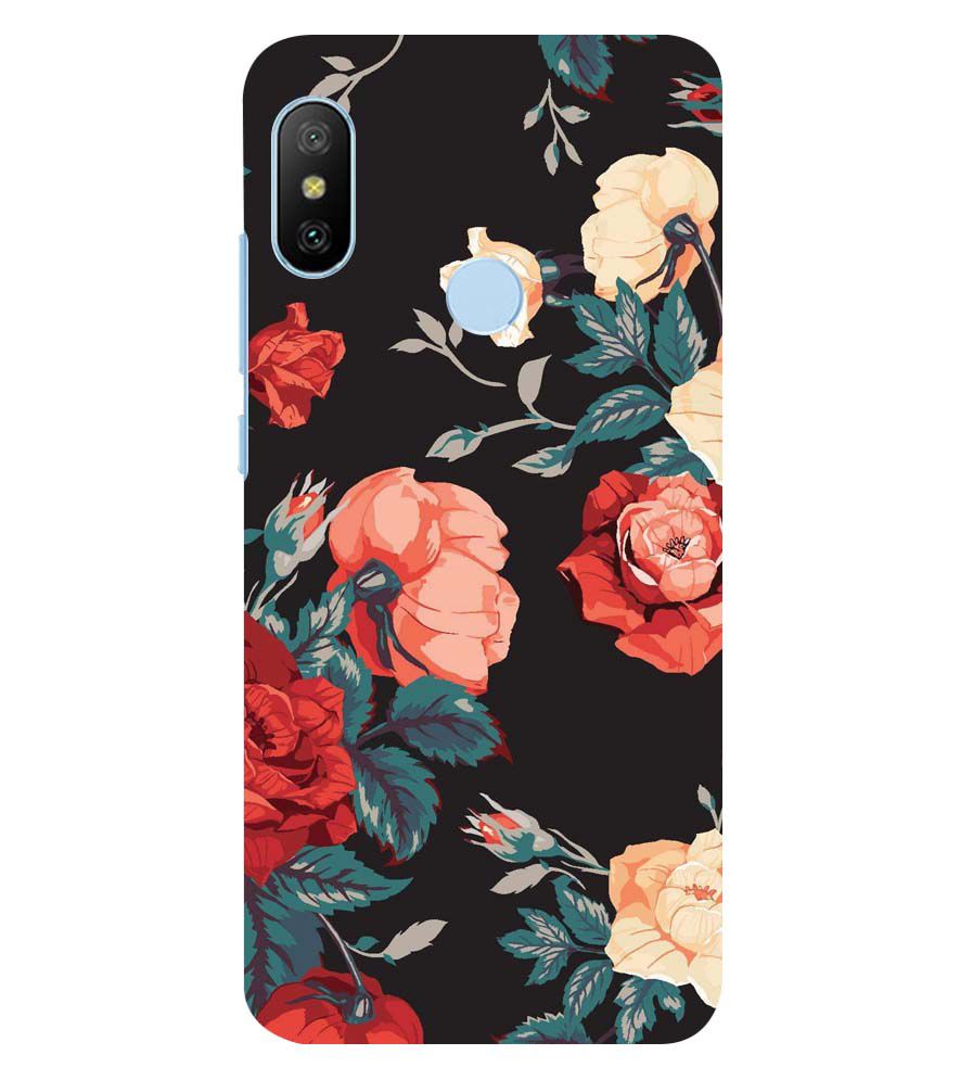 PS1340-Premium Flowers Back Cover for Xiaomi Redmi A2