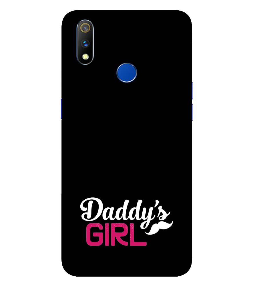 U0052-Daddy&#39;s Girl Back Cover for  Realme X Lite