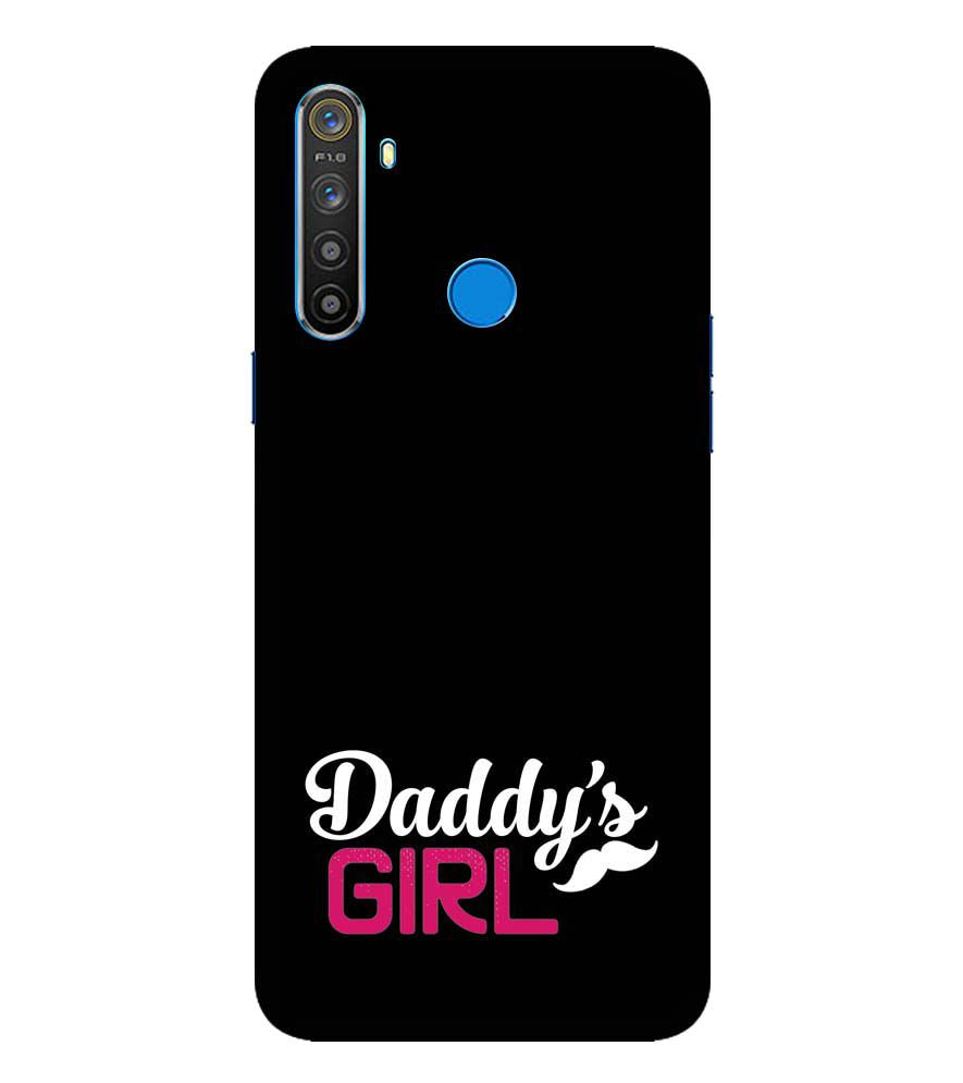 U0052-Daddy&#39;s Girl Back Cover for Realme 5