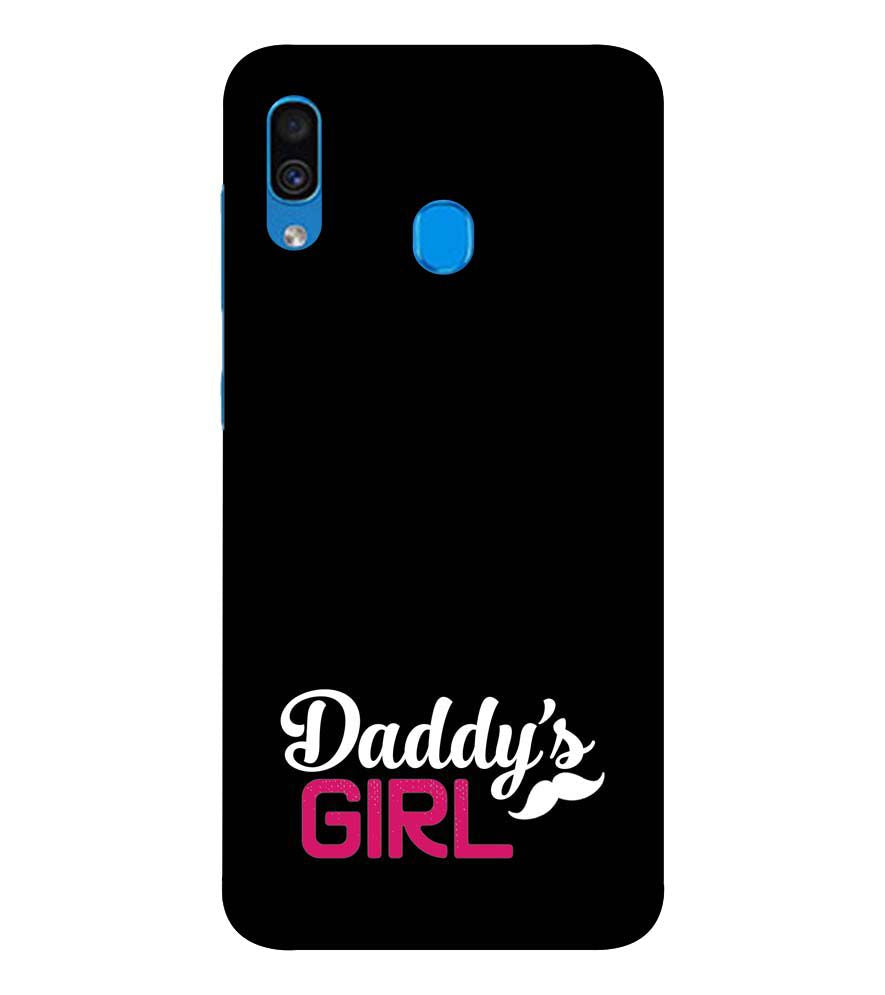 U0052-Daddy&#39;s Girl Back Cover for Samsung Galaxy A20