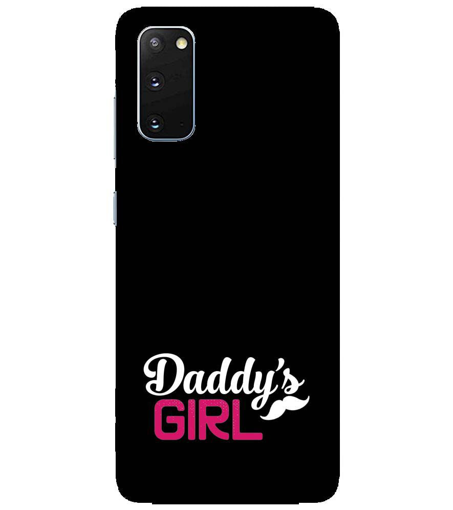 U0052-Daddy&#39;s Girl Back Cover for Samsung Galaxy S20 5G