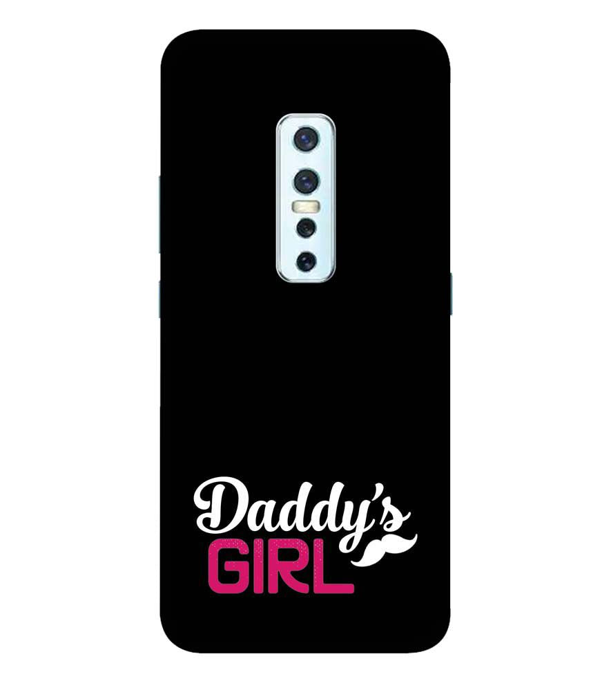 U0052-Daddy&#39;s Girl Back Cover for Vivo V17 Pro