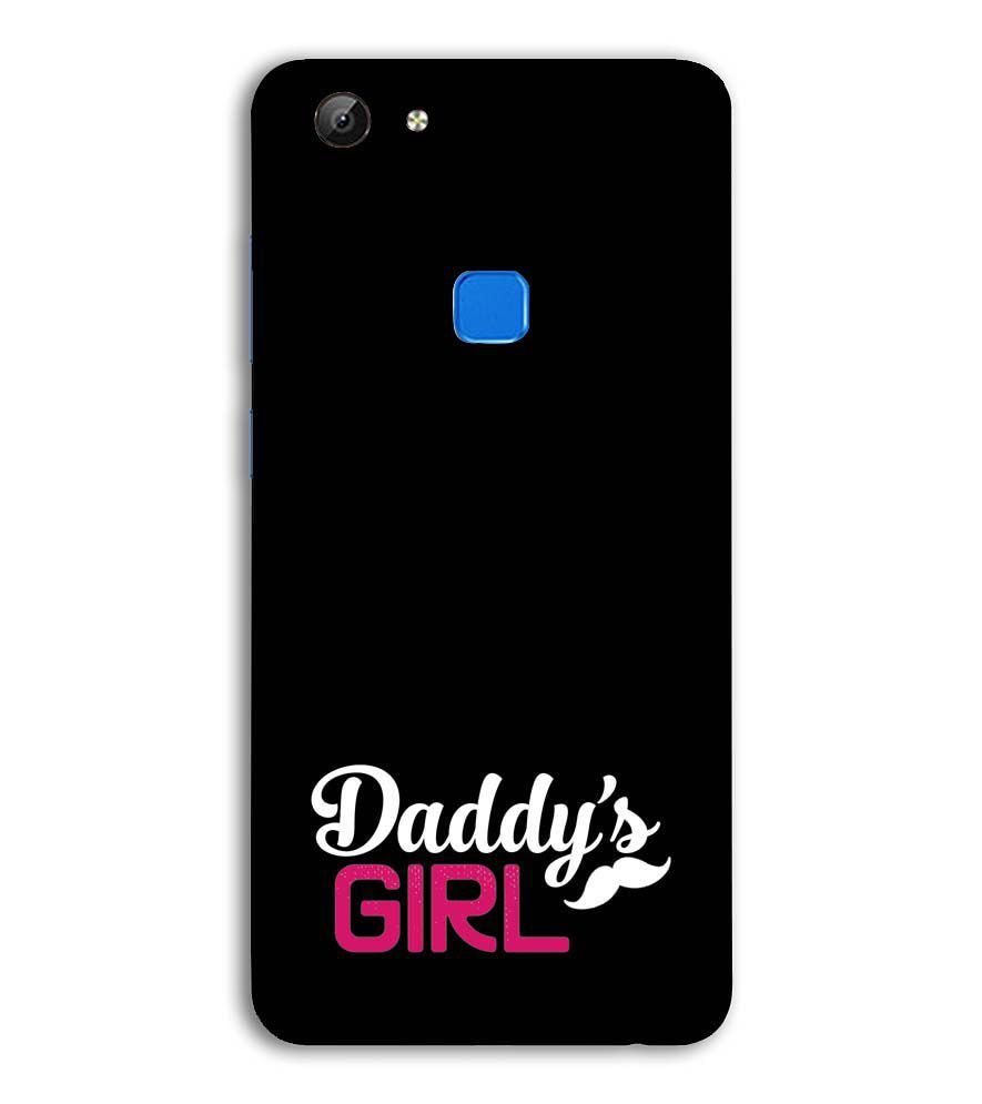 U0052-Daddy's Girl Back Cover for Vivo V7 (5.7 Inch Screen)