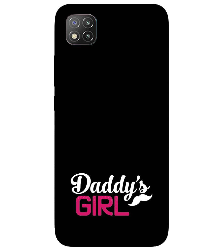 U0052-Daddy's Girl Back Cover for Xiaomi Poco C3