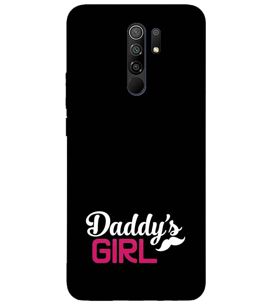 U0052-Daddy&#39;s Girl Back Cover for Xiaomi Redmi 9 Prime