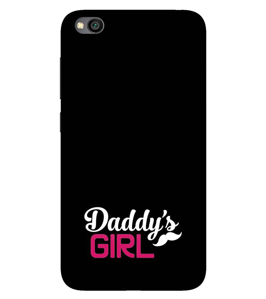 U0052-Daddy's Girl Back Cover for Xiaomi Redmi Go