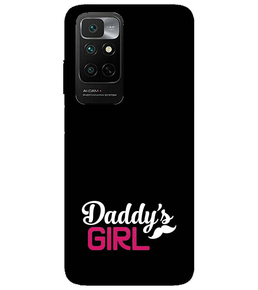 U0052-Daddy&#39;s Girl Back Cover for Xiaomi Redmi Note 11 4G