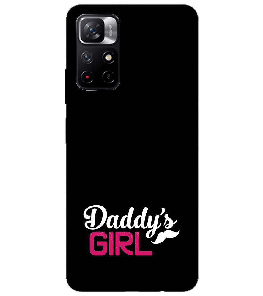 U0052-Daddy&#39;s Girl Back Cover for Xiaomi Redmi Note 11T 5G