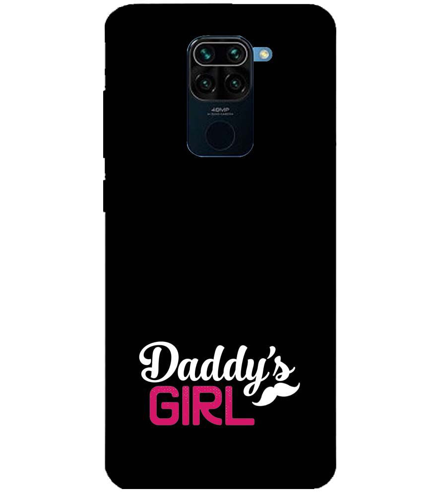 U0052-Daddy&#39;s Girl Back Cover for Xiaomi Redmi Note 9