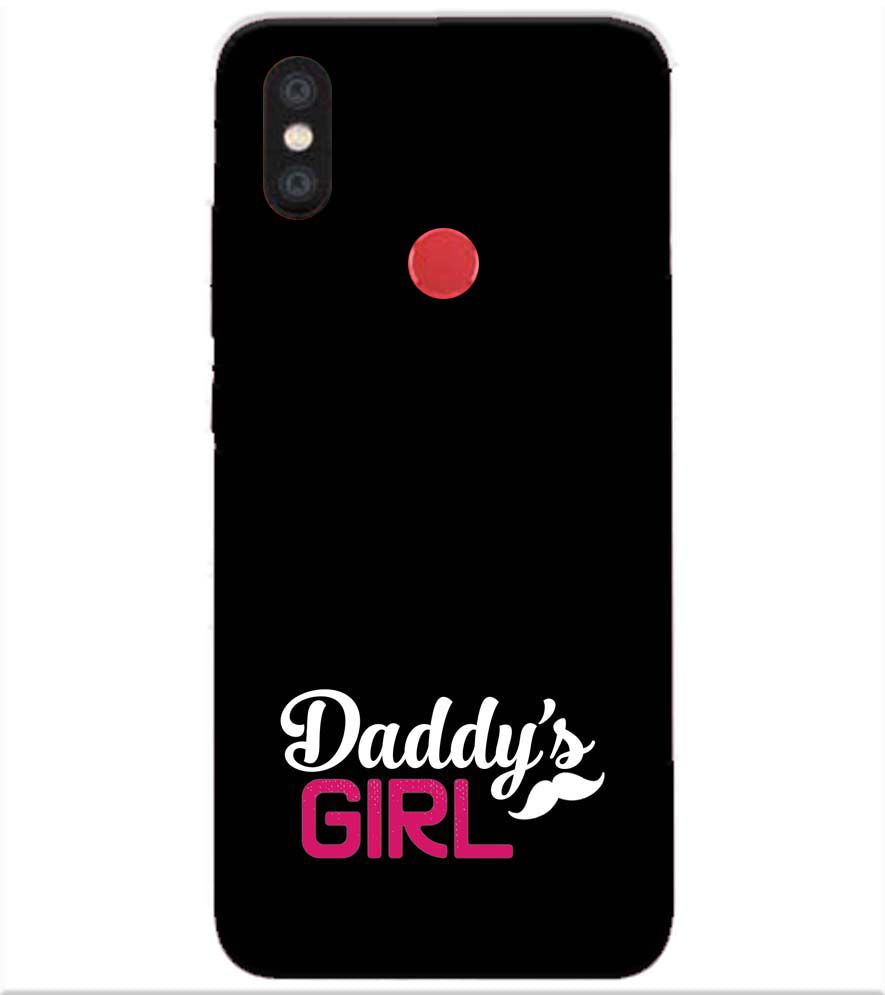 U0052-Daddy&#39;s Girl Back Cover for Xiaomi Redmi Y2