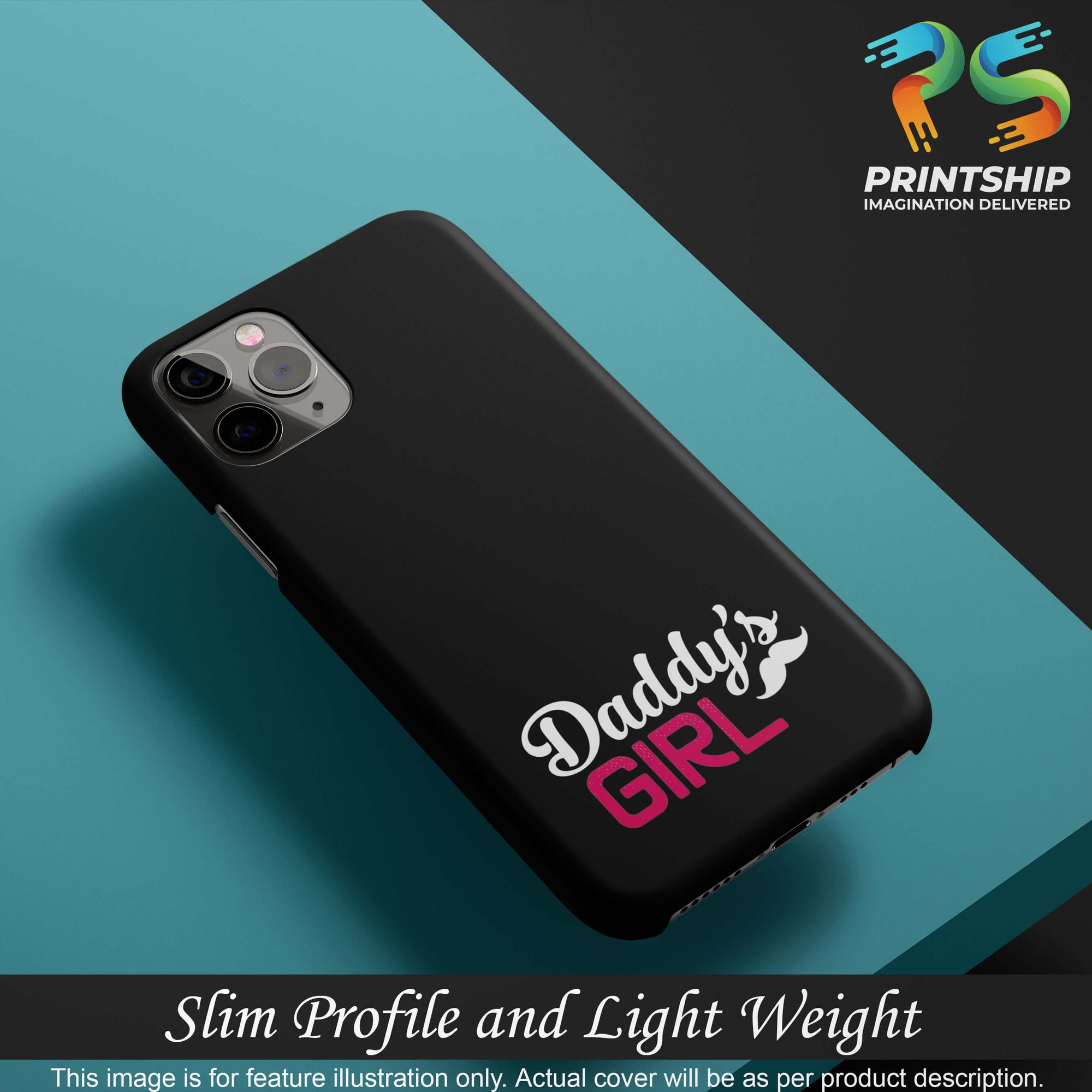 U0052-Daddy's Girl Back Cover for Oppo A3s-Image4