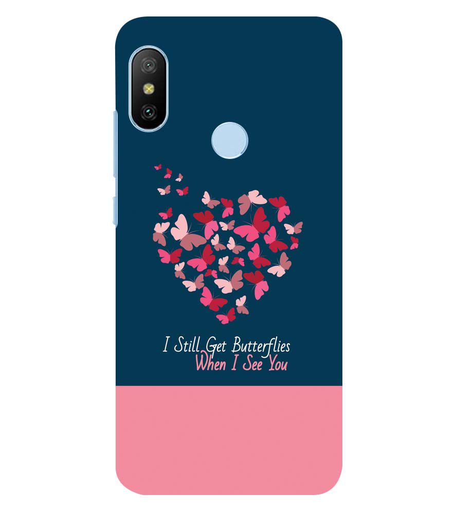 U0317-Butterflies on Seeing You Back Cover for Xiaomi Redmi A2