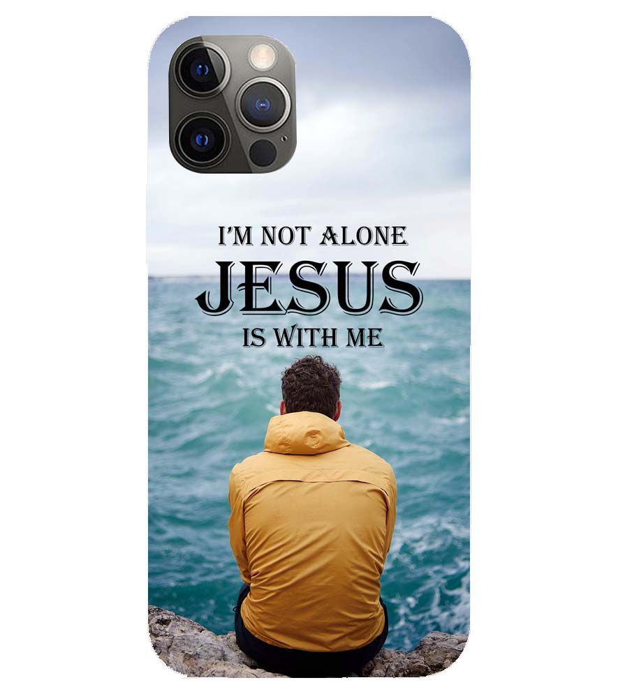 W0007-Jesus is with Me Back Cover for Apple iPhone 12 Pro