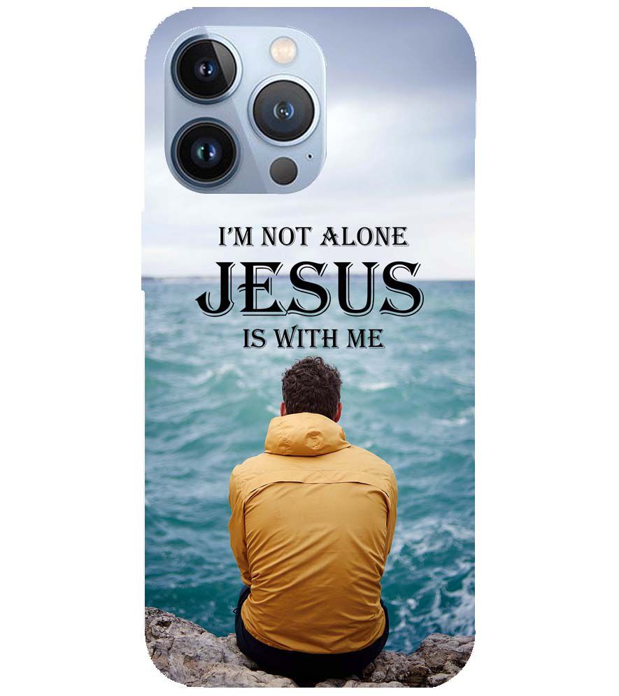 W0007-Jesus is with Me Back Cover for Apple iPhone 13 Pro