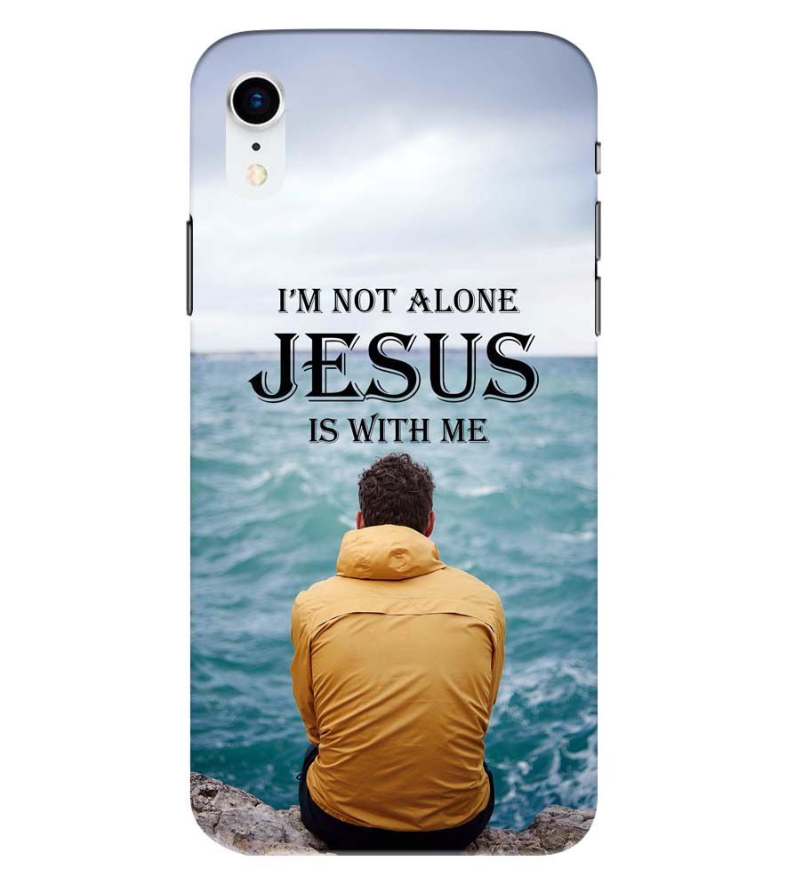 W0007-Jesus is with Me Back Cover for Apple iPhone XR