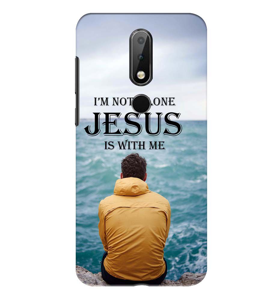 W0007-Jesus is with Me Back Cover for Nokia 6.1 Plus (Nokia X6)