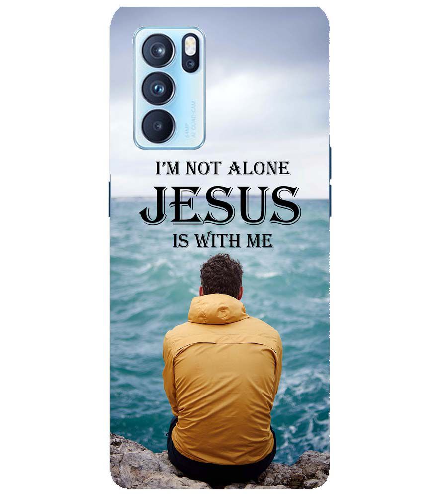 W0007-Jesus is with Me Back Cover for Oppo Reno6 Pro 5G