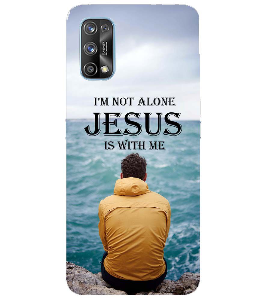 W0007-Jesus is with Me Back Cover for Realme 7 Pro