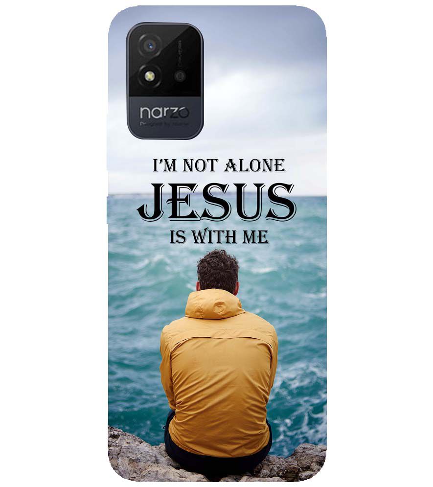 W0007-Jesus is with Me Back Cover for Realme Narzo 50i