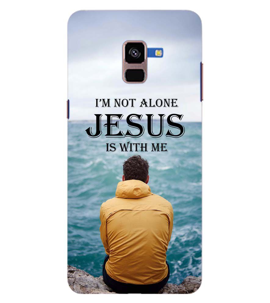 W0007-Jesus is with Me Back Cover for Samsung Galaxy A8 Plus