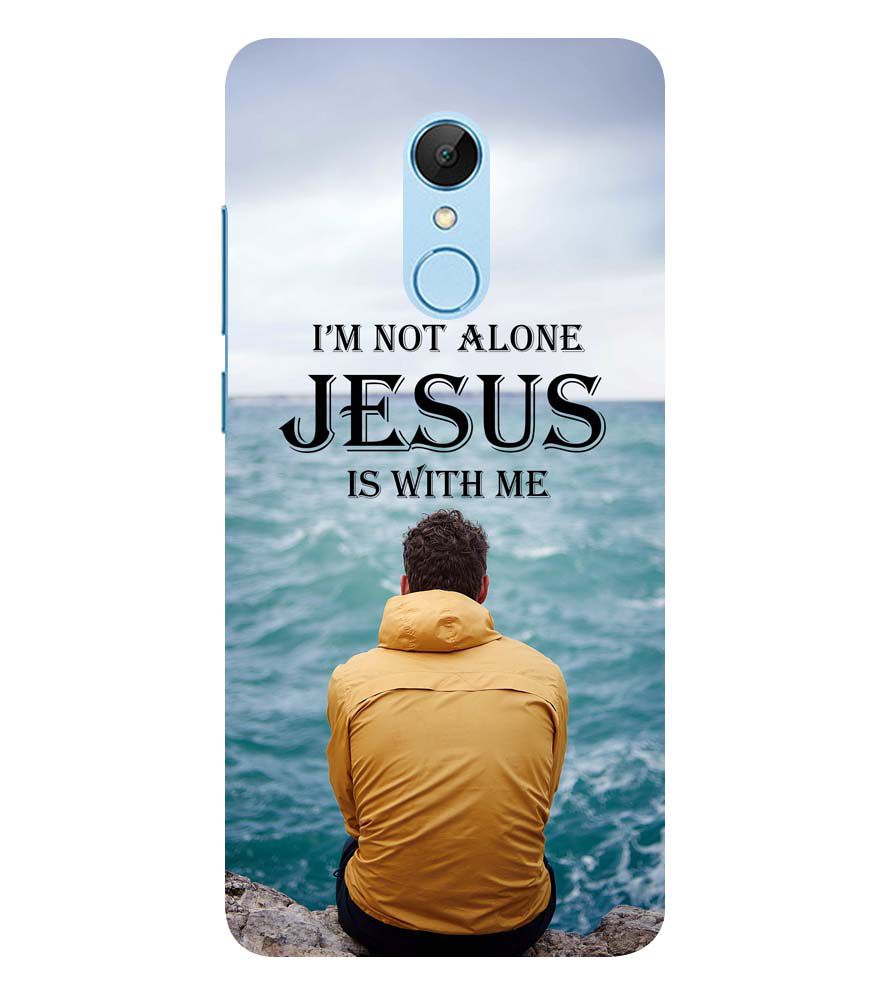 W0007-Jesus is with Me Back Cover for Xiaomi Redmi 5