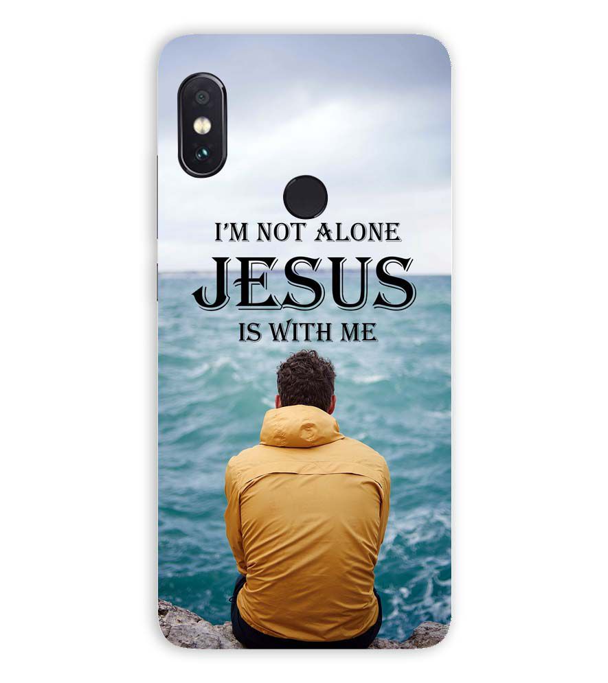 W0007-Jesus is with Me Back Cover for Xiaomi Redmi Note 5 Pro