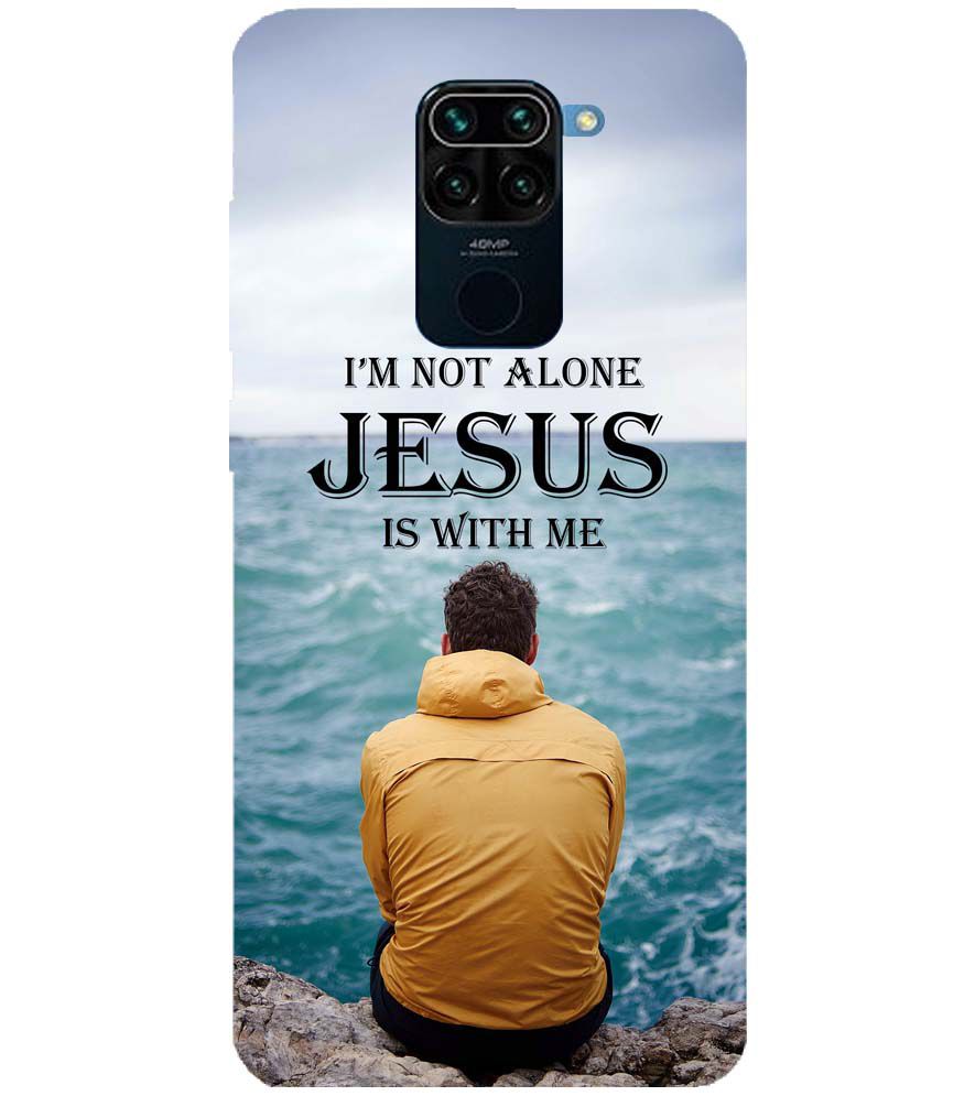 W0007-Jesus is with Me Back Cover for Xiaomi Redmi Note 9