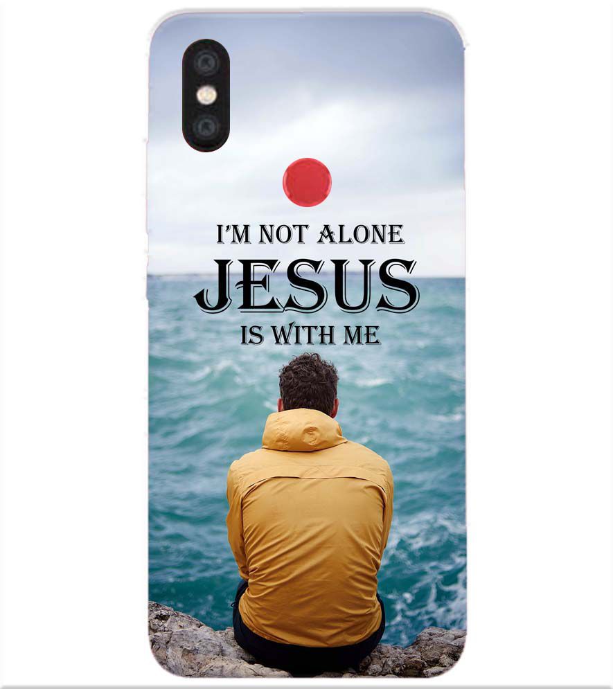 W0007-Jesus is with Me Back Cover for Xiaomi Redmi Y2