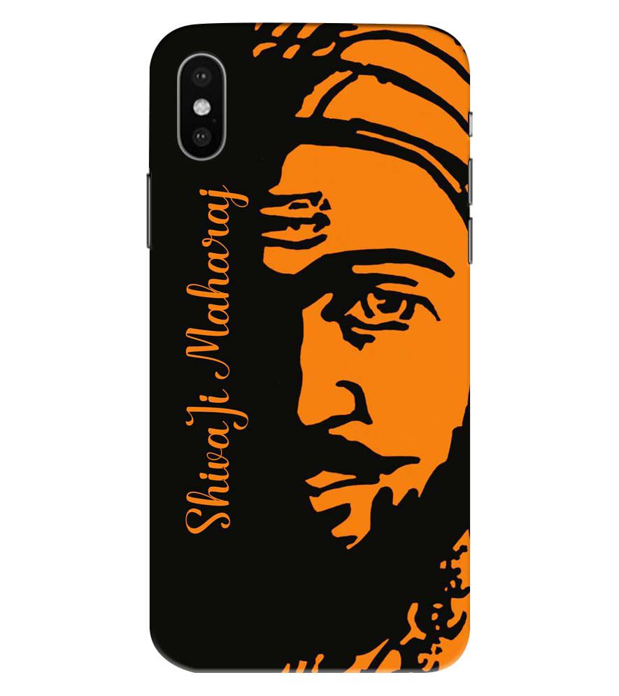 W0042-Shivaji Maharaj Back Cover for Apple iPhone XS Max