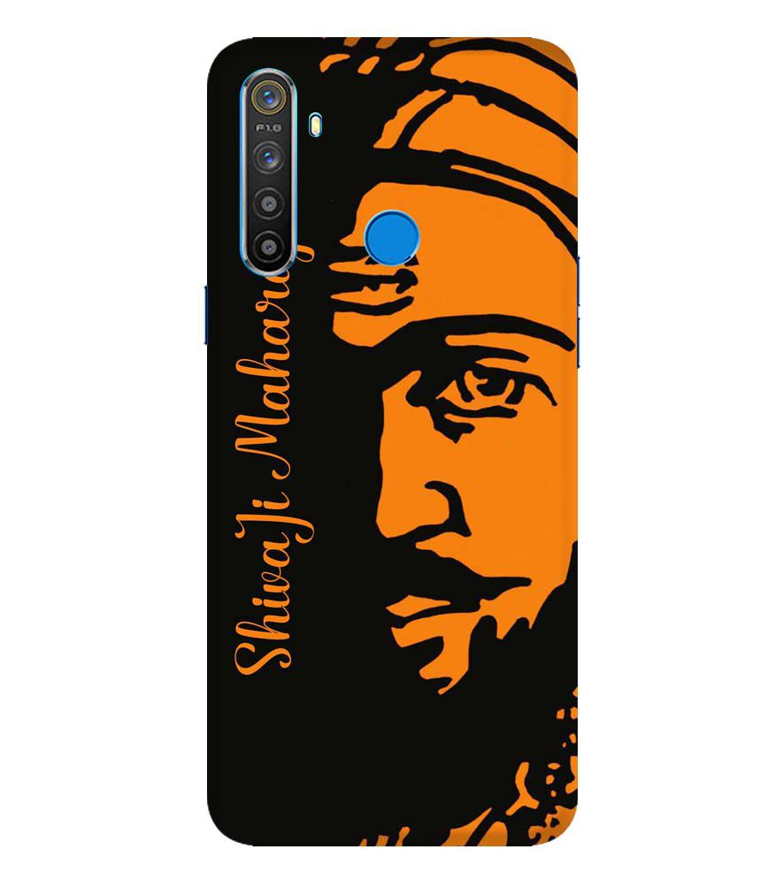 W0042-Shivaji Maharaj Back Cover for Realme 5