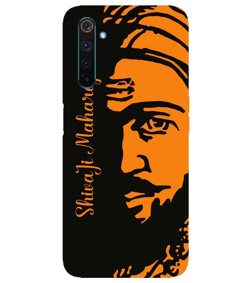 W0042-Shivaji Maharaj Back Cover for Realme 6 Pro