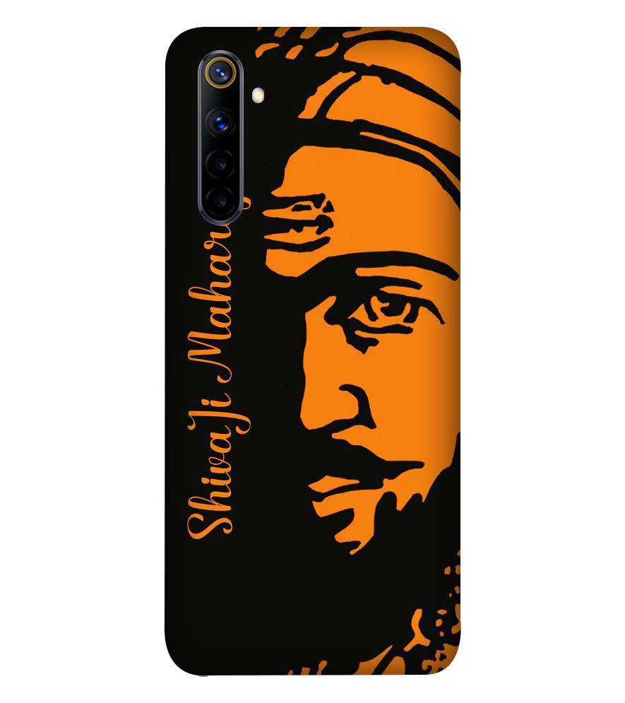 W0042-Shivaji Maharaj Back Cover for Realme 6i