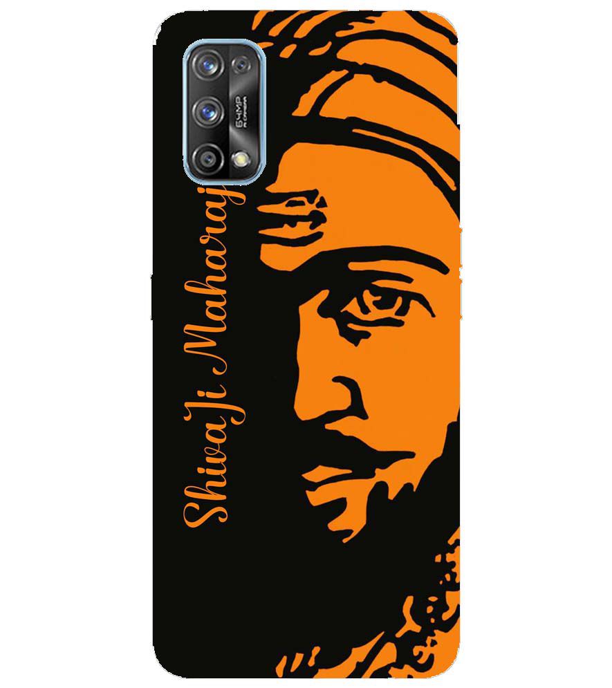 W0042-Shivaji Maharaj Back Cover for Realme 7 Pro