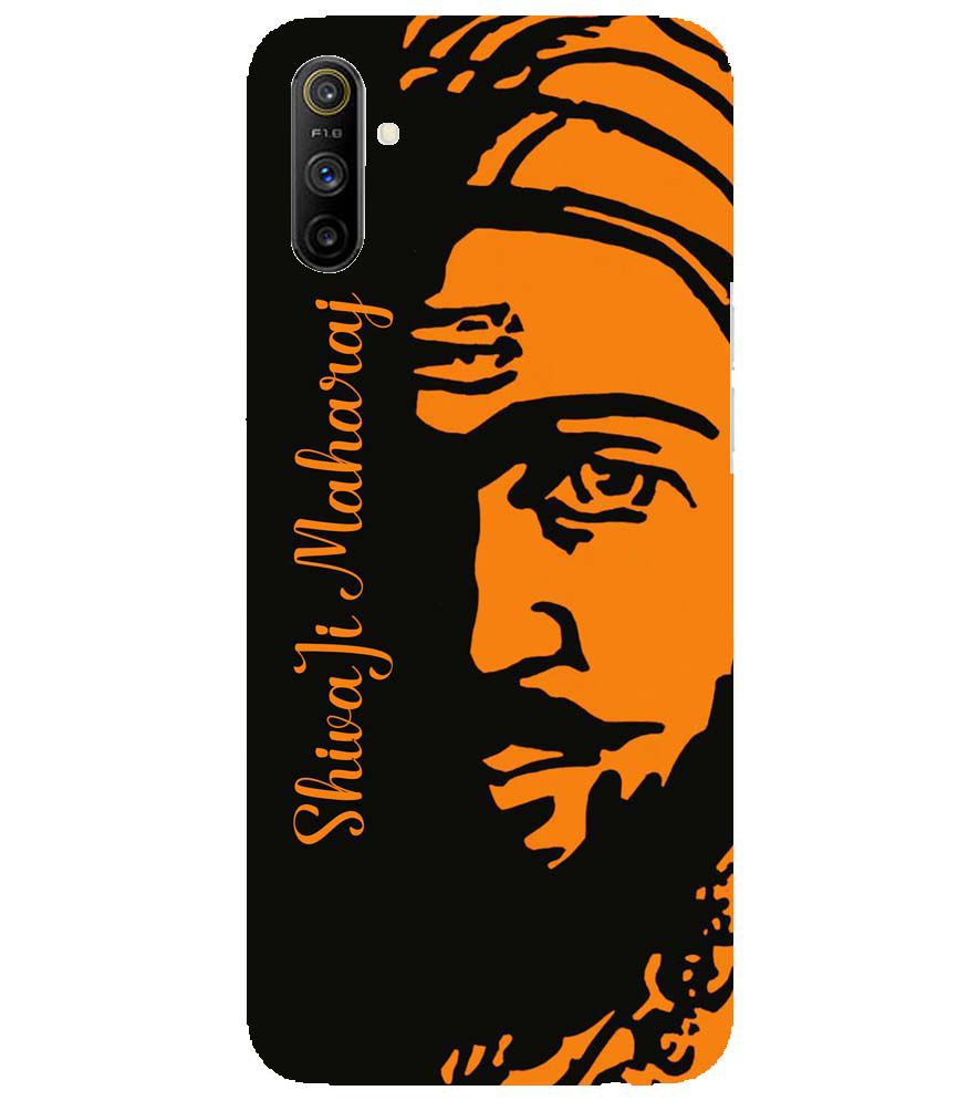 W0042-Shivaji Maharaj Back Cover for Realme Narzo 10A