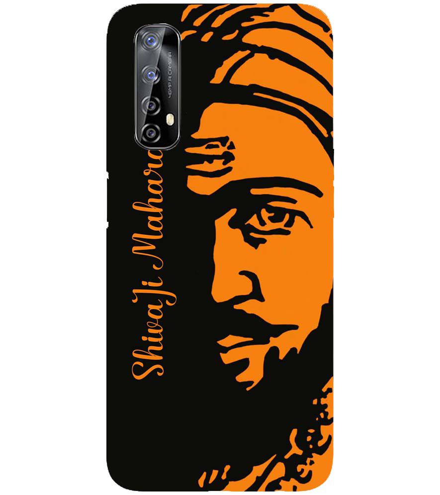 W0042-Shivaji Maharaj Back Cover for Realme Narzo 30