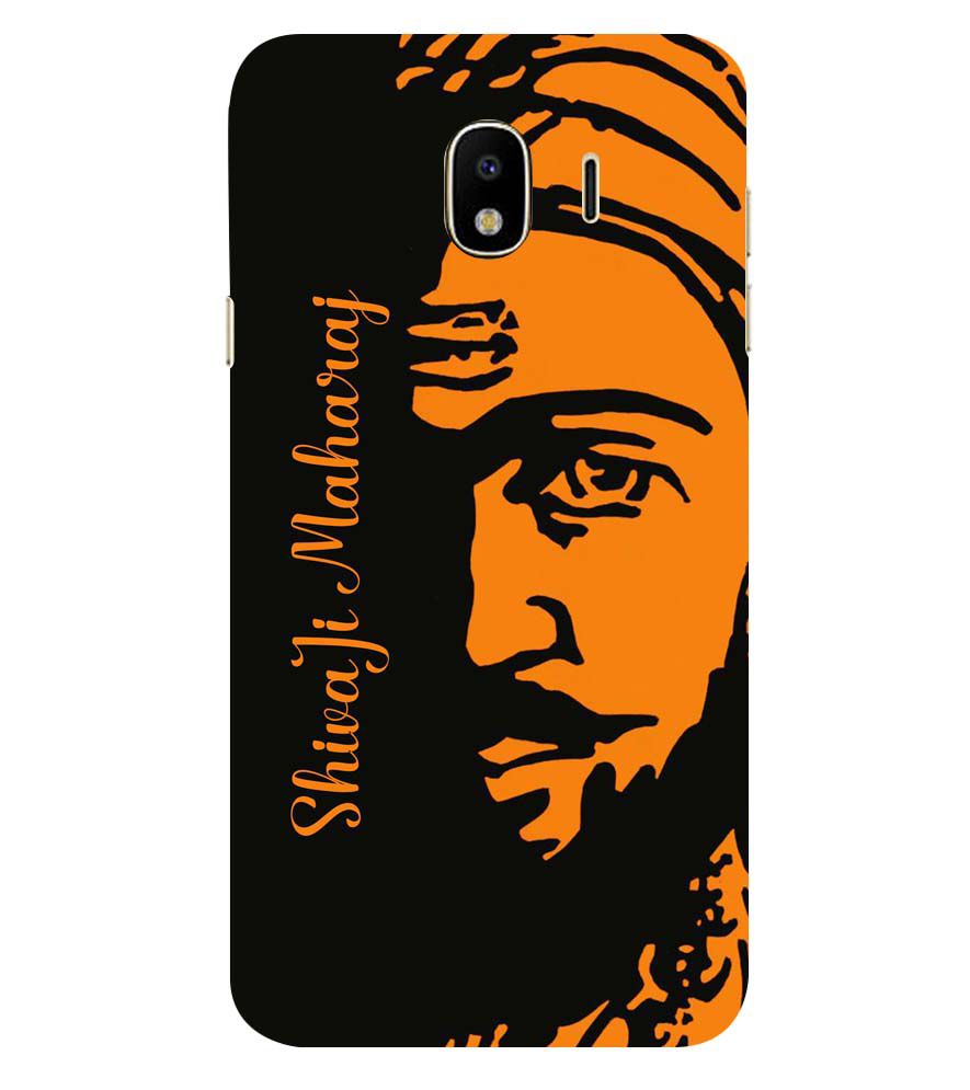 W0042-Shivaji Maharaj Back Cover for Samsung Galaxy J4 (2018)