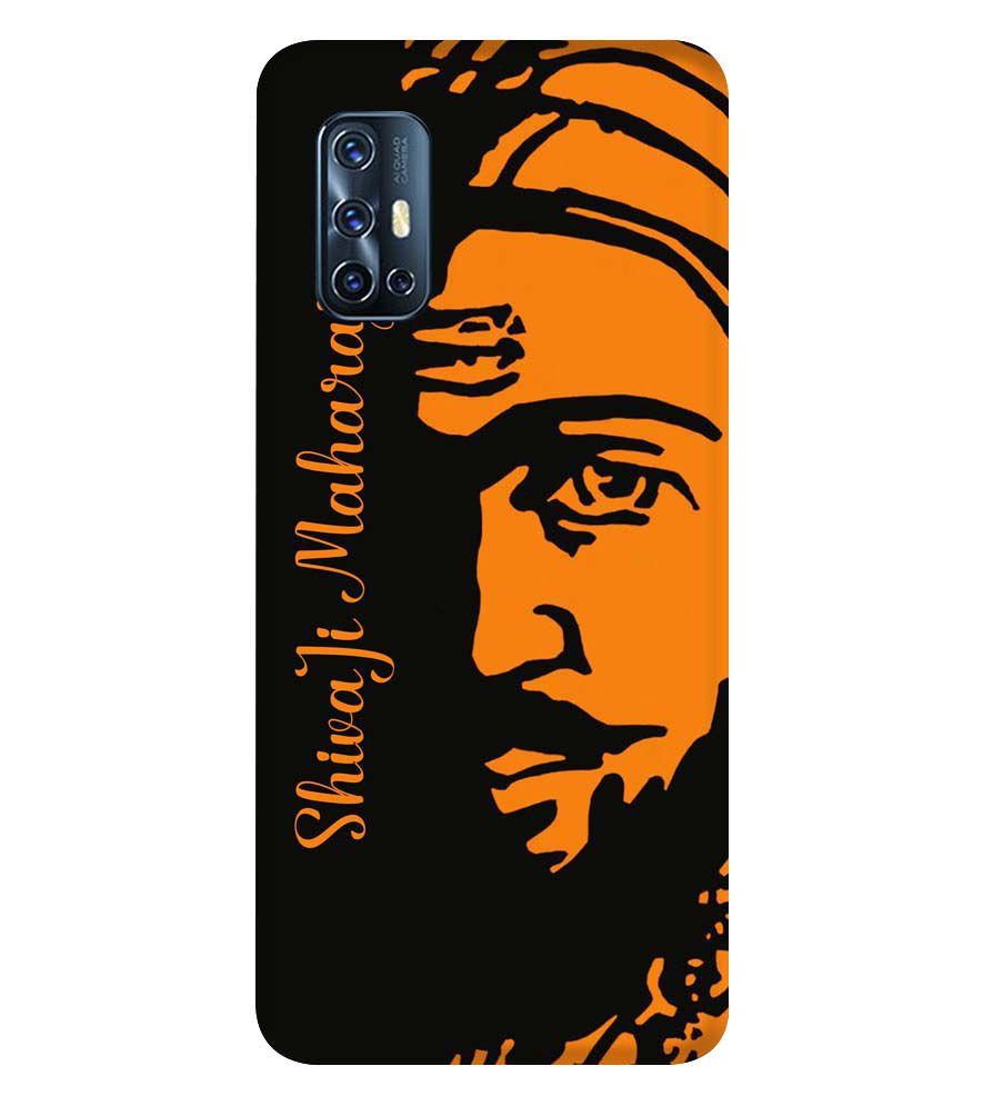 W0042-Shivaji Maharaj Back Cover for Vivo V17