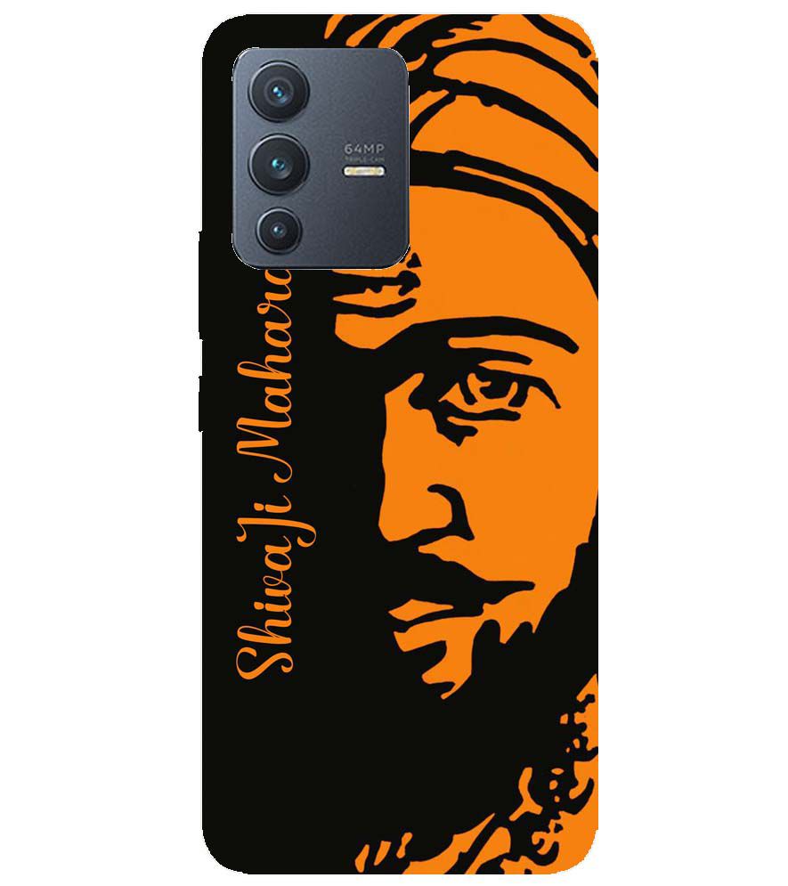 W0042-Shivaji Maharaj Back Cover for vivo V23 5G