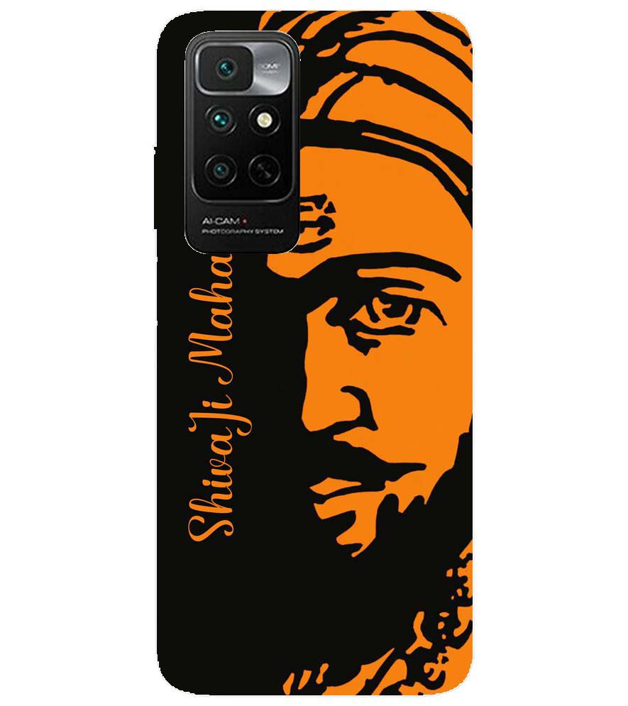 W0042-Shivaji Maharaj Back Cover for Xiaomi Redmi Note 11 4G