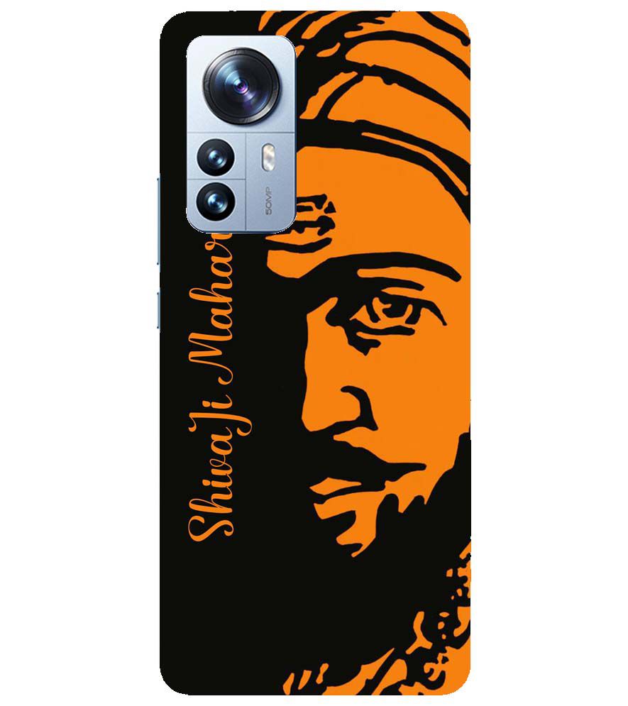 W0042-Shivaji Maharaj Back Cover for Xiaomi Redmi Note 12 Pro