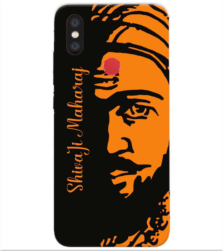 W0042-Shivaji Maharaj Back Cover for Xiaomi Redmi Y2