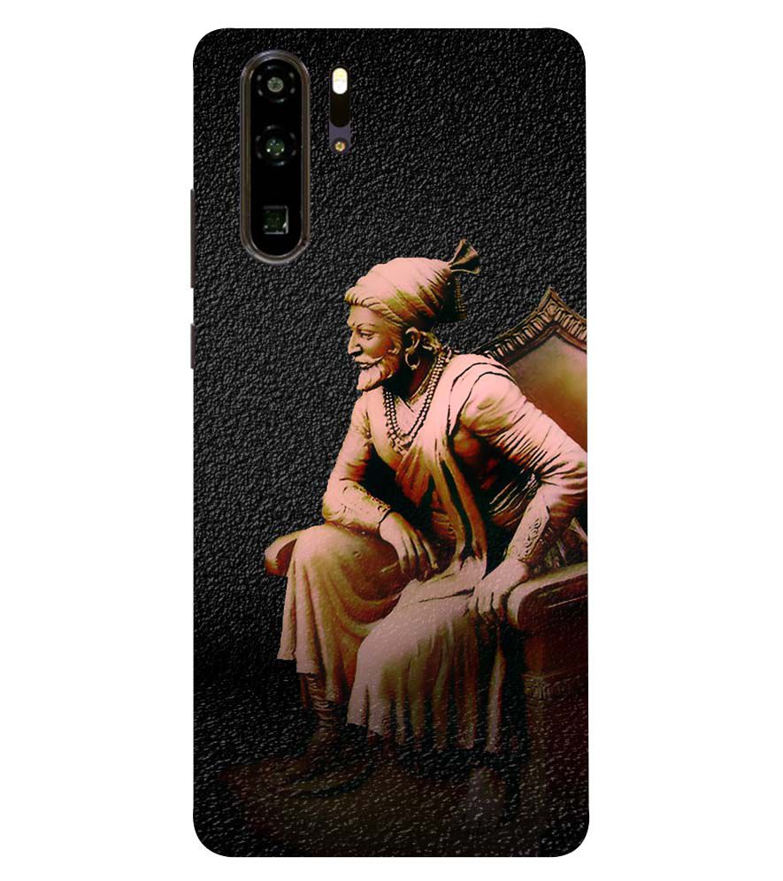 W0043-Shivaji Photo Back Cover for Huawei P30 Pro